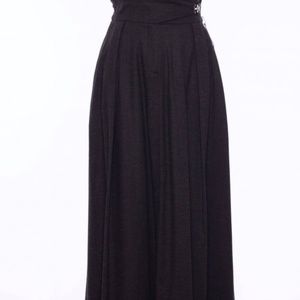 LAMB Black MAXI Skirt